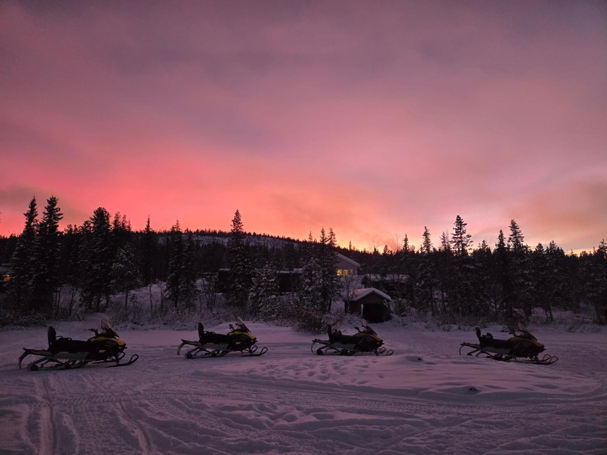 Northern Light Huts - Paradise Lapland Kiruna Eksteriør bilde